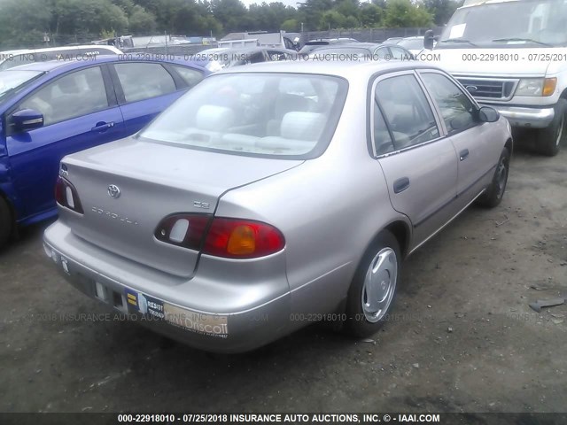 2T1BR12E3YC370812 - 2000 TOYOTA COROLLA VE/CE/LE 棕色 照片 4