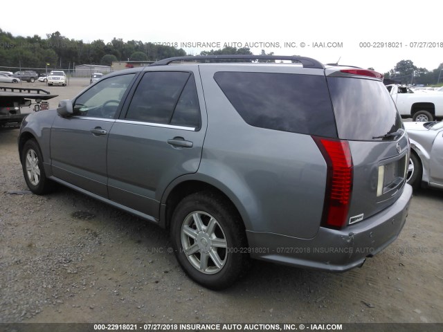 1GYEE637450218673 - 2005 CADILLAC SRX GRAY photo 3