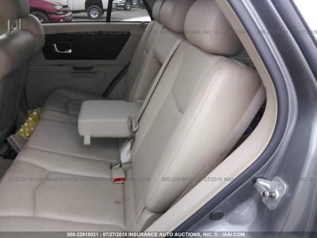 1GYEE637450218673 - 2005 CADILLAC SRX GRAY photo 8