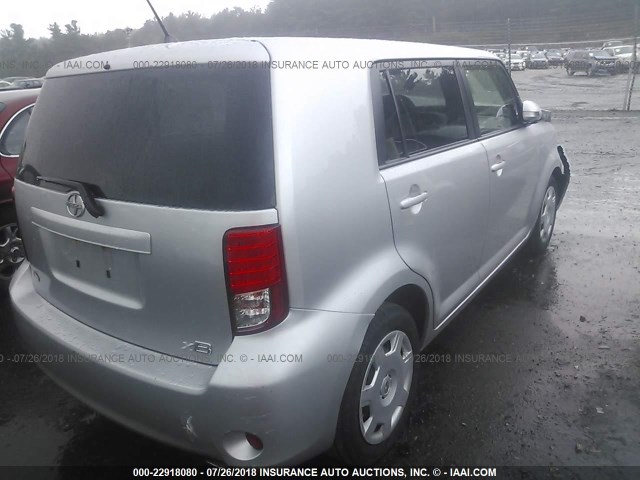 JTLZE4FE2CJ029666 - 2012 TOYOTA SCION XB Күміс фото 4