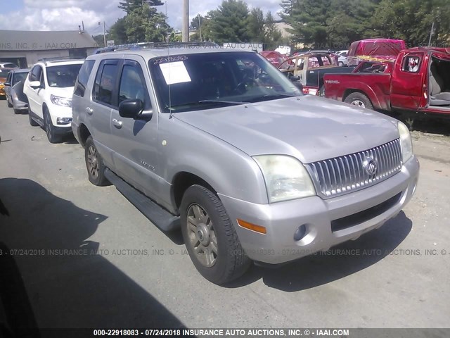 4M2ZU86WX2ZJ40569 - 2002 MERCURY MOUNTAINEER  SILVER photo 1