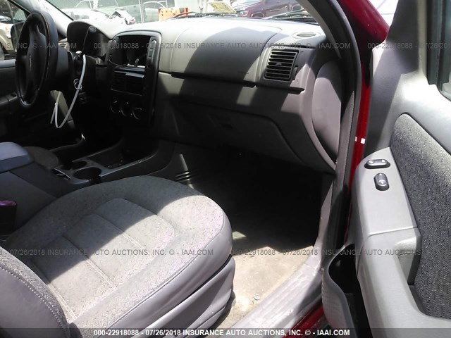 1FMZU62KX4UB62760 - 2004 FORD EXPLORER XLS/XLS SPORT RED photo 5