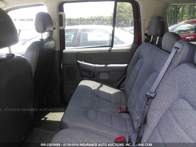 1FMZU62KX4UB62760 - 2004 FORD EXPLORER XLS/XLS SPORT RED photo 8