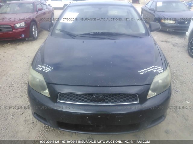 JTKDE177550033944 - 2005 TOYOTA SCION TC 黑色 照片 6