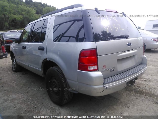 1FMDU73K55ZA29309 - 2005 FORD EXPLORER XLT/XLT SPORT/NBX 银色 照片 3