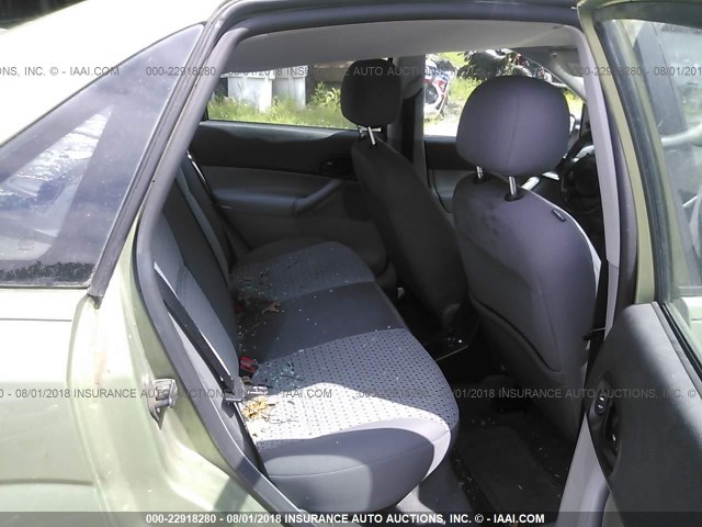 1FAHP34N37W161560 - 2007 FORD FOCUS ZX4/S/SE/SES 绿色 照片 8