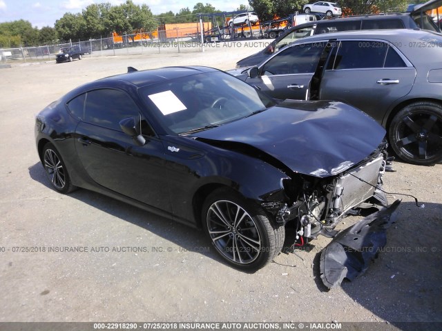 JF1ZNAA15G8709207 - 2016 TOYOTA SCION FR-S BLACK photo 1