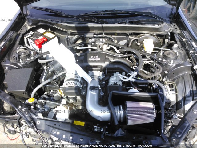 JF1ZNAA15G8709207 - 2016 TOYOTA SCION FR-S BLACK photo 10