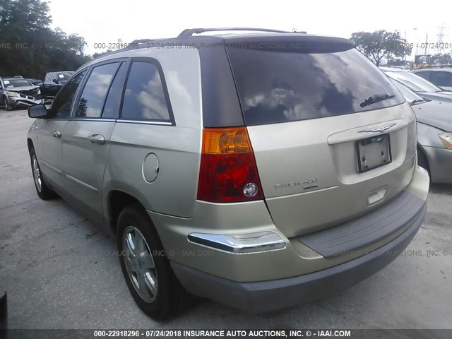 2C8GM684X5R282687 - 2005 CHRYSLER PACIFICA TOURING TAN photo 3