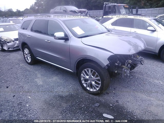 1C4RDJEG6FC177358 - 2015 DODGE DURANGO CITADEL GRAY photo 1