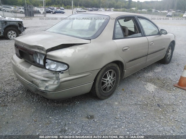 2G4WB55K911130422 - 2001 BUICK REGAL LS BEIGE photo 4