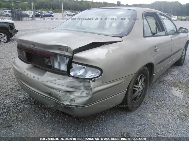 2G4WB55K911130422 - 2001 BUICK REGAL LS BEIGE photo 6