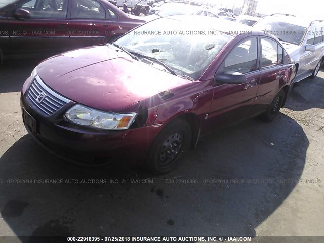 1G8AZ55F46Z192123 - 2006 SATURN ION LEVEL 2 栗色 照片 2