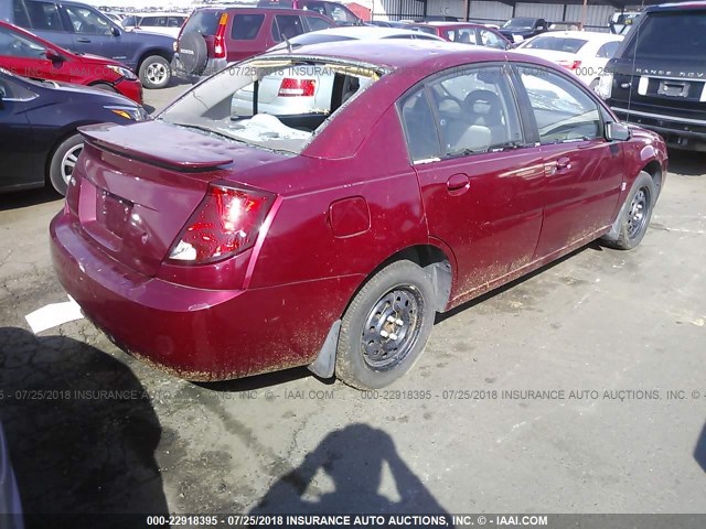 1G8AZ55F46Z192123 - 2006 SATURN ION LEVEL 2 栗色 照片 4