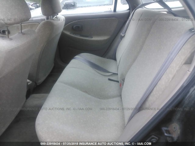 KMHJW35F8YU184086 - 2000 HYUNDAI ELANTRA GLS BLACK photo 8