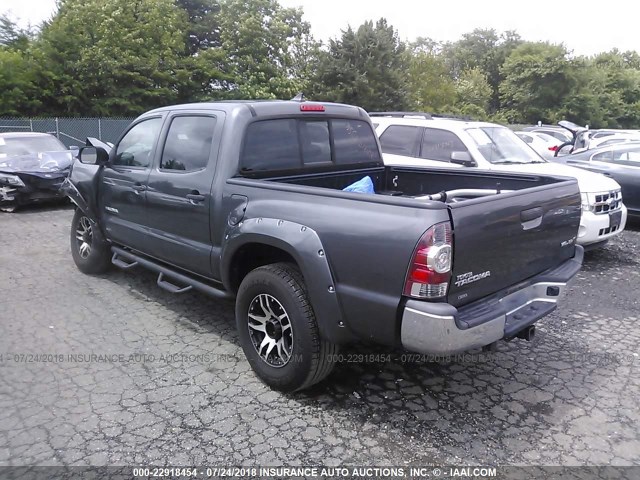5TFLU4EN5EX084294 - 2014 TOYOTA TACOMA DOUBLE CAB 灰色 照片 3