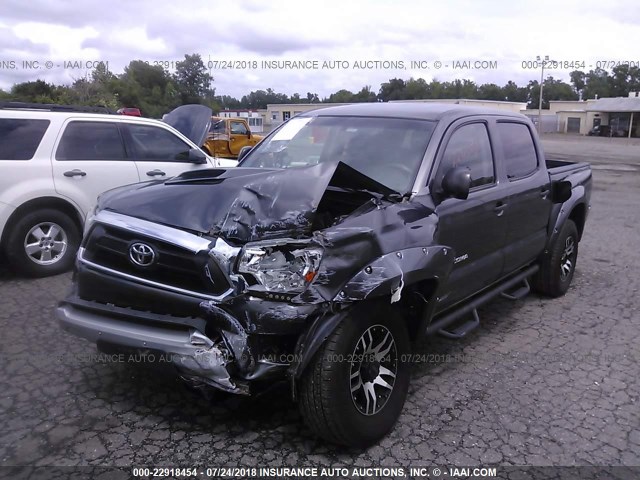 5TFLU4EN5EX084294 - 2014 TOYOTA TACOMA DOUBLE CAB 灰色 照片 6