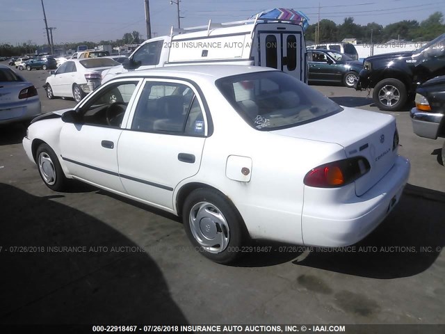 1NXBR12E8YZ330594 - 2000 TOYOTA COROLLA VE/CE/LE 白色 照片 3