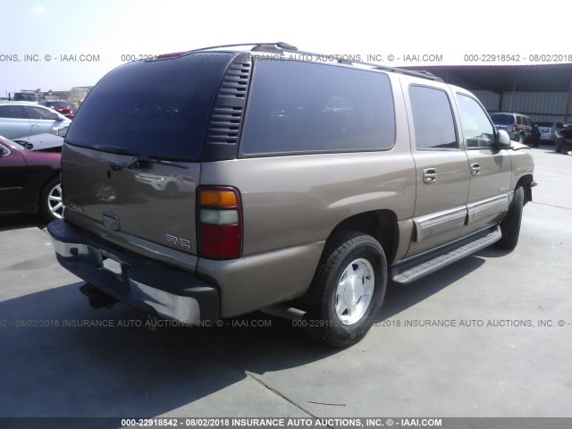 1GKEC16ZX3J217681 - 2003 GMC YUKON XL C1500 BROWN photo 4