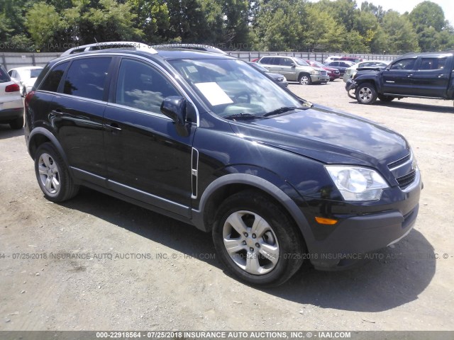 3GNAL2EKXDS536252 - 2013 CHEVROLET CAPTIVA LS BLACK photo 1