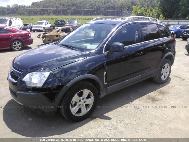 3GNAL2EKXDS536252 - 2013 CHEVROLET CAPTIVA LS 黑色 照片 2