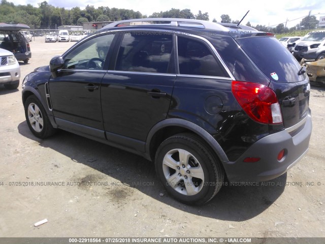 3GNAL2EKXDS536252 - 2013 CHEVROLET CAPTIVA LS 黑色 照片 3