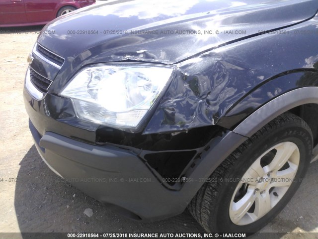 3GNAL2EKXDS536252 - 2013 CHEVROLET CAPTIVA LS 黑色 照片 6