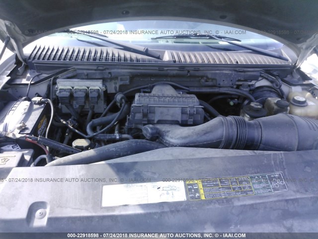 1FMPU13555LA02196 - 2005 FORD EXPEDITION XLS SILVER photo 10