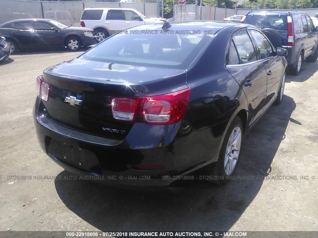 1G11C5SL2EF274233 - 2014 CHEVROLET MALIBU 1LT BLACK photo 4