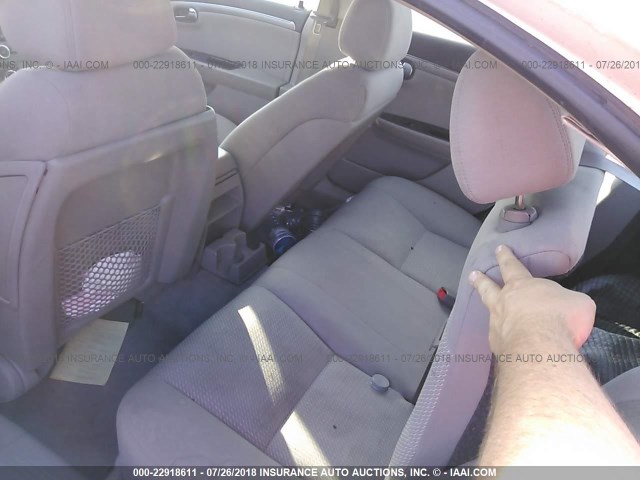 1G8ZS57B18F269861 - 2008 SATURN AURA XE WHITE photo 8