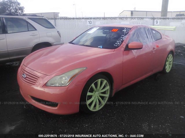 JNKCV64E78M105287 - 2008 INFINITI G37 JOURNEY/SPORT PINK photo 6