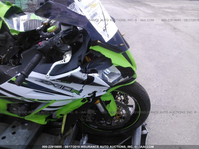 JKAZXCJ10FA025392 - 2015 KAWASAKI ZX1000 J GREEN photo 5