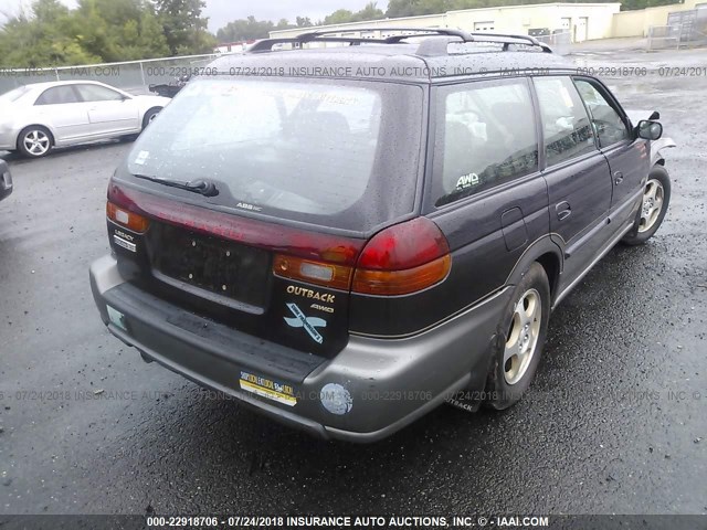 4S3BG6859W7619283 - 1998 SUBARU LEGACY 30TH ANN OUTBACK/LTD/SPT BLACK photo 4