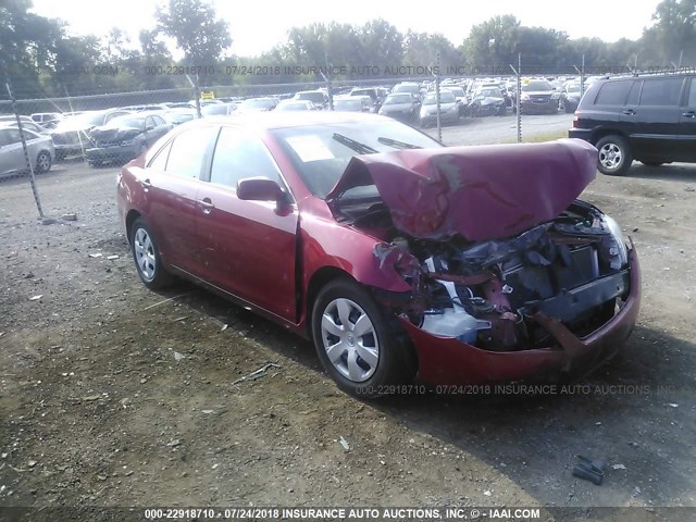 4T1BE46K47U009308 - 2007 TOYOTA CAMRY NEW GENERAT CE/LE/XLE/SE RED photo 1