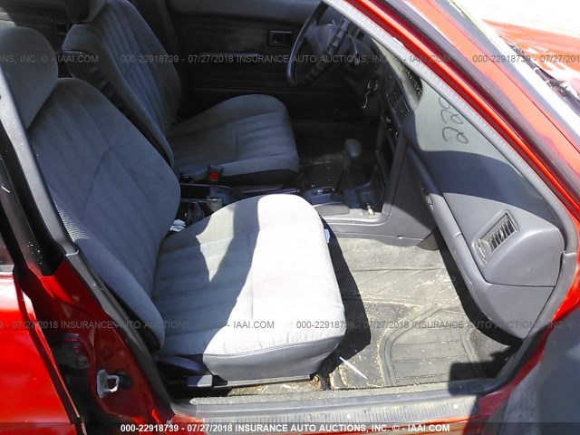 1NXAE94A2NZ270307 - 1992 TOYOTA COROLLA DLX RED photo 5