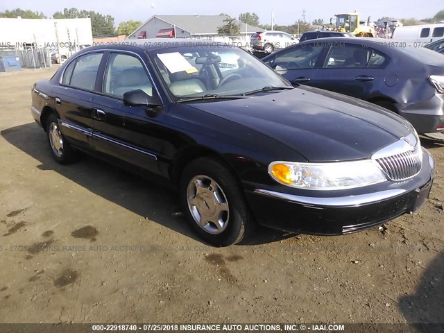 1LNHM97V11Y730141 - 2001 LINCOLN CONTINENTAL  Schwarz Foto 1