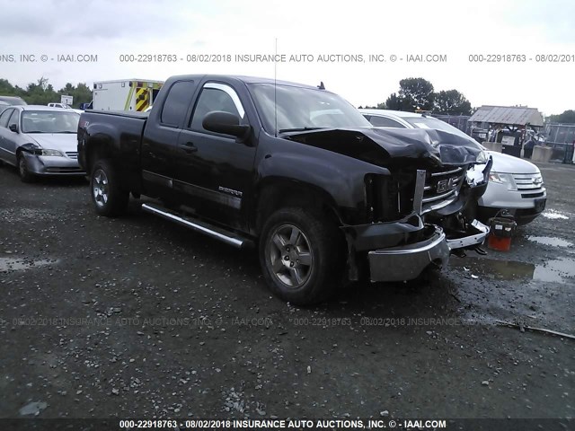 1GTR2VE7XCZ348408 - 2012 GMC SIERRA K1500 SLE BLACK photo 1