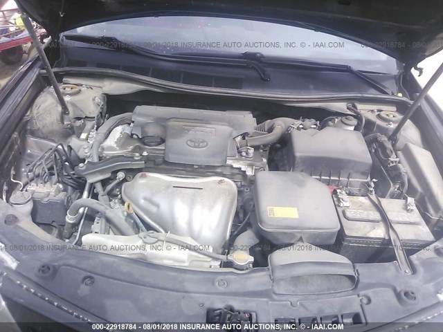 4T1BF1FK2EU331891 - 2014 TOYOTA CAMRY L/SE/LE/XLE BLACK photo 10