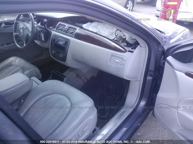 1G4HD57267U171460 - 2007 BUICK LUCERNE CXL GRAY photo 5