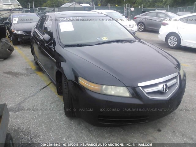 19UUA66235A054972 - 2005 ACURA TL BLACK photo 6