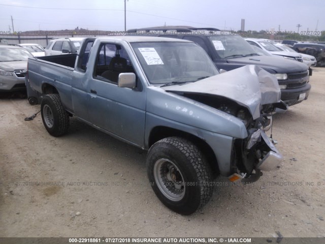 1N6HD16Y1PC427638 - 1993 NISSAN TRUCK KING CAB SE GRAY photo 1