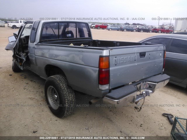 1N6HD16Y1PC427638 - 1993 NISSAN TRUCK KING CAB SE GRAY photo 3