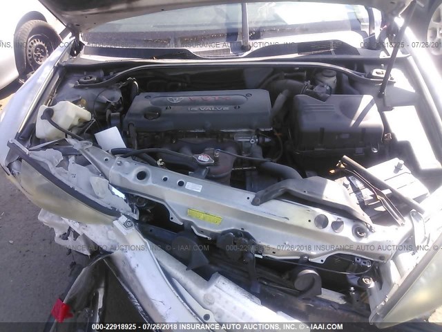 4T1BE32K54U929251 - 2004 TOYOTA CAMRY LE/XLE/SE 银色 照片 10