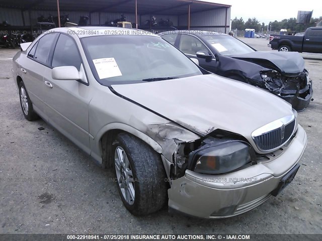 1LNHM87A35Y645119 - 2005 LINCOLN LS 金色 照片 1