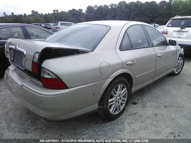 1LNHM87A35Y645119 - 2005 LINCOLN LS 金色 照片 4