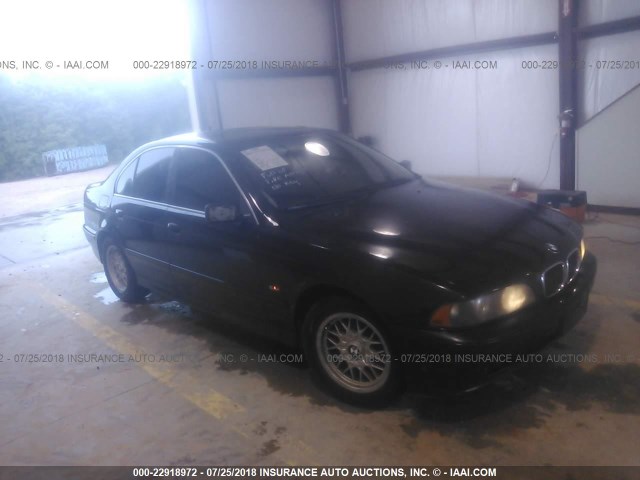 WBADT43472GY96836 - 2002 BMW 525 I AUTOMATIC BLACK photo 1