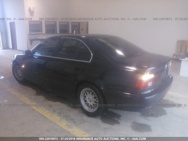 WBADT43472GY96836 - 2002 BMW 525 I AUTOMATIC BLACK photo 3