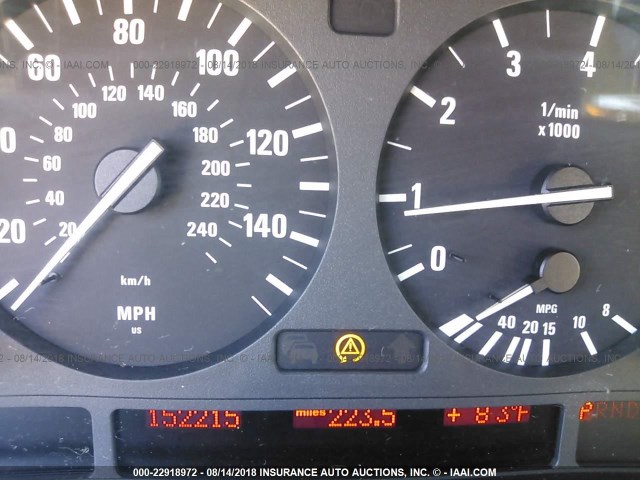 WBADT43472GY96836 - 2002 BMW 525 I AUTOMATIC BLACK photo 7