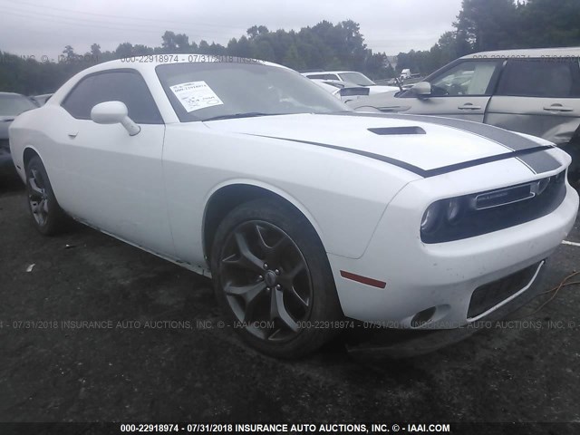 2C3CDZAG9HH554294 - 2017 DODGE CHALLENGER SXT WHITE photo 1