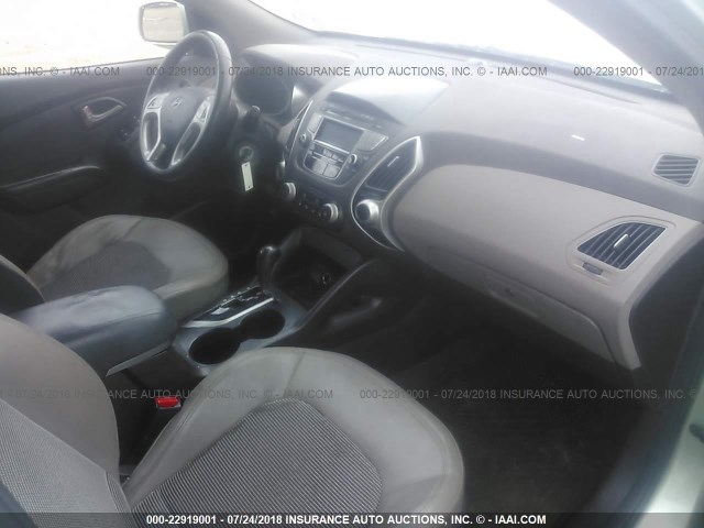 KM8JU3AC7BU176117 - 2011 HYUNDAI TUCSON GLS/LIMITED 绿色 照片 5